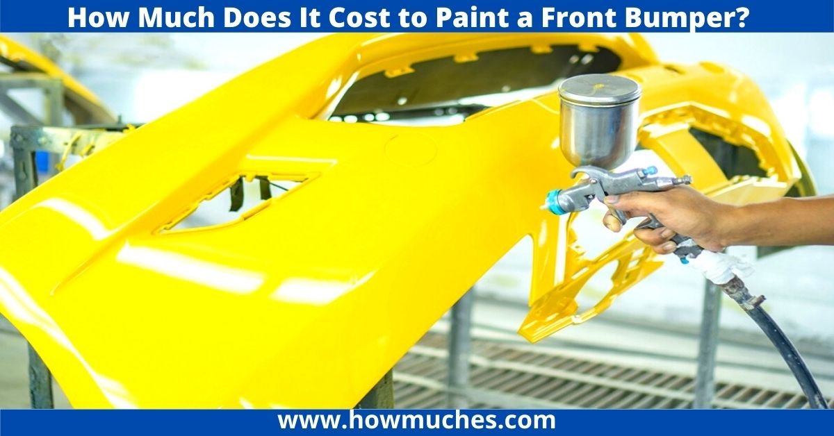 How much does it cost to paint a front bumper