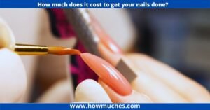 How much does it cost to remove acrylic nails?