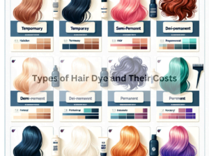 Types of Hair Dye and Their Costs