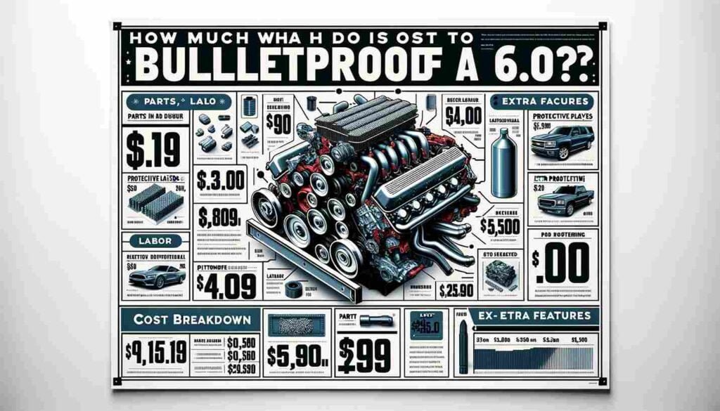 How Much Does It Cost To Bulletproof A 6.0