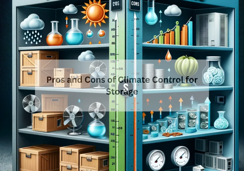 Pros and Cons of Climate Control for Storage