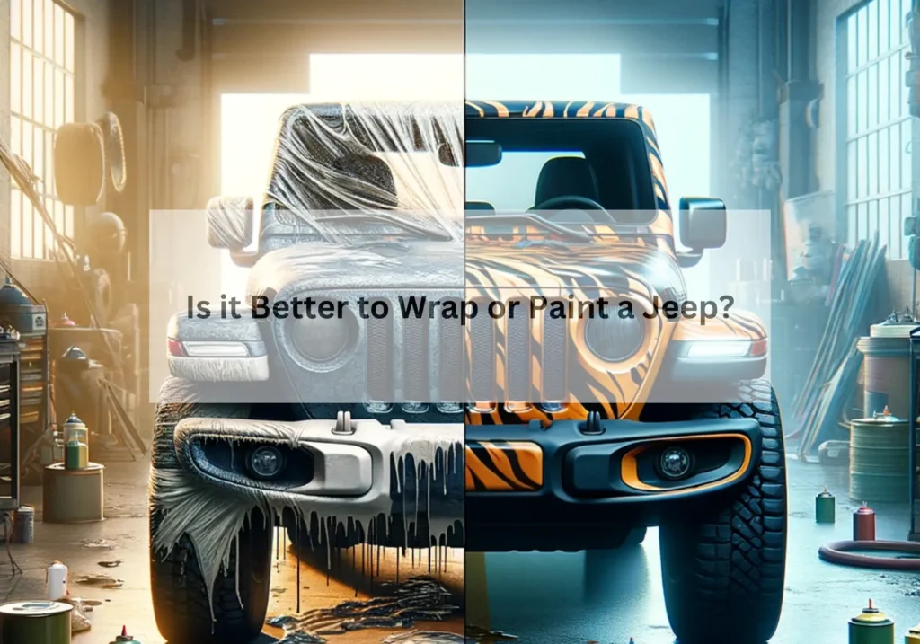 Is it Better to Wrap or Paint a Jeep?