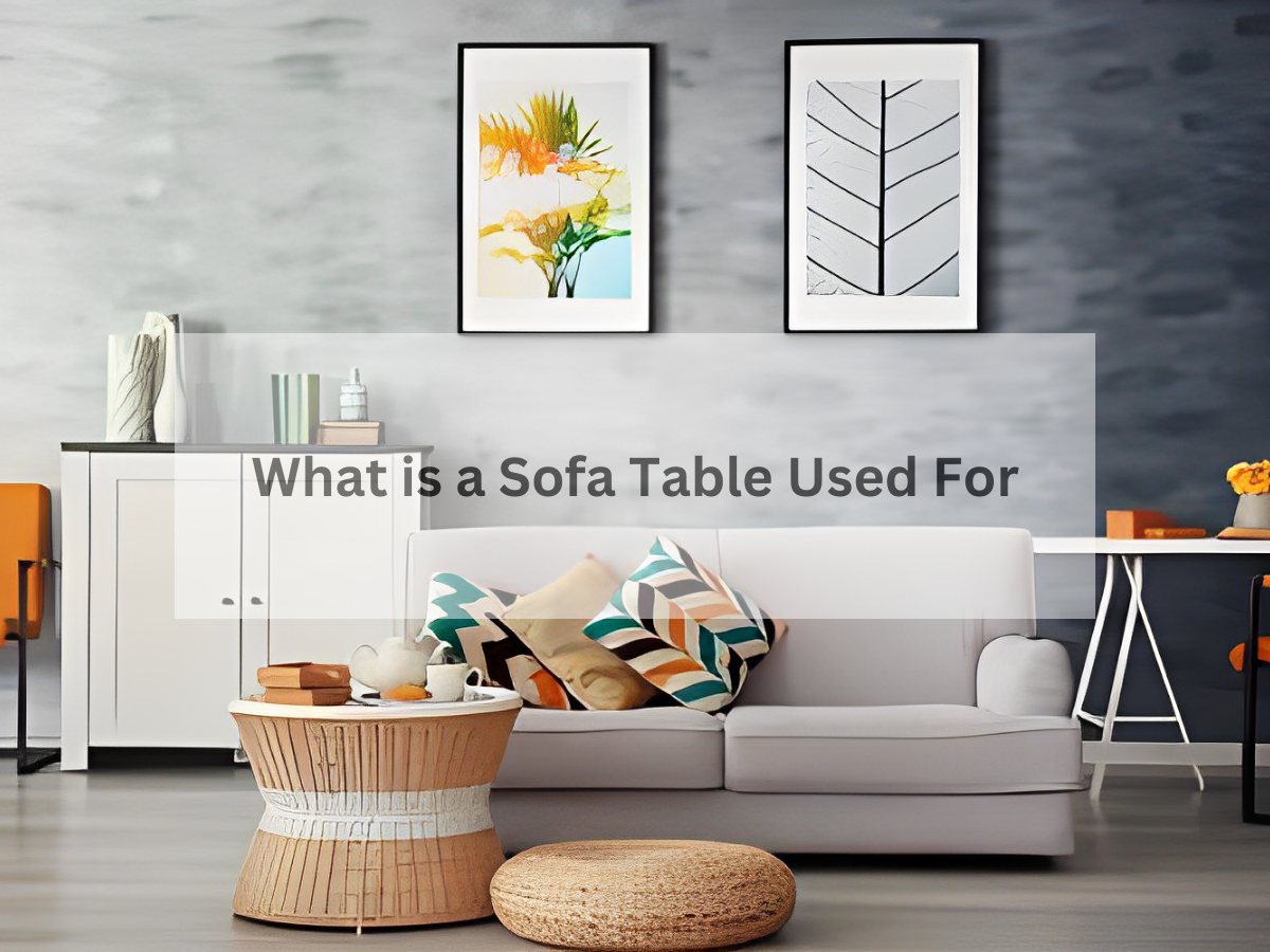 What is a Sofa Table Used For
